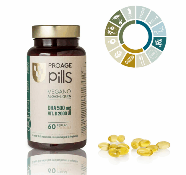 el mejor suplemento de vitamina d con dha capsulas veganas proage